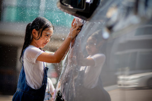 Voorkom krassen tijdens het wassen van je auto