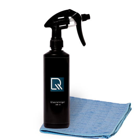 Ritzy glasreiniger + glasdoek